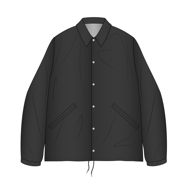 コーチジャケット(coach jacket)のイラスト