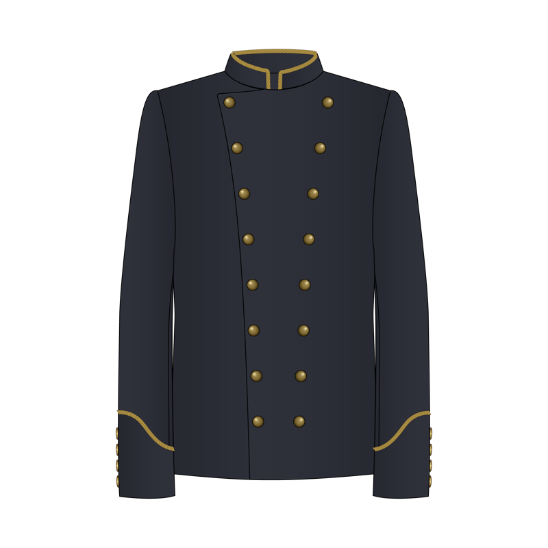 ナポレオンジャケット(Napoleon jacket)のイラスト