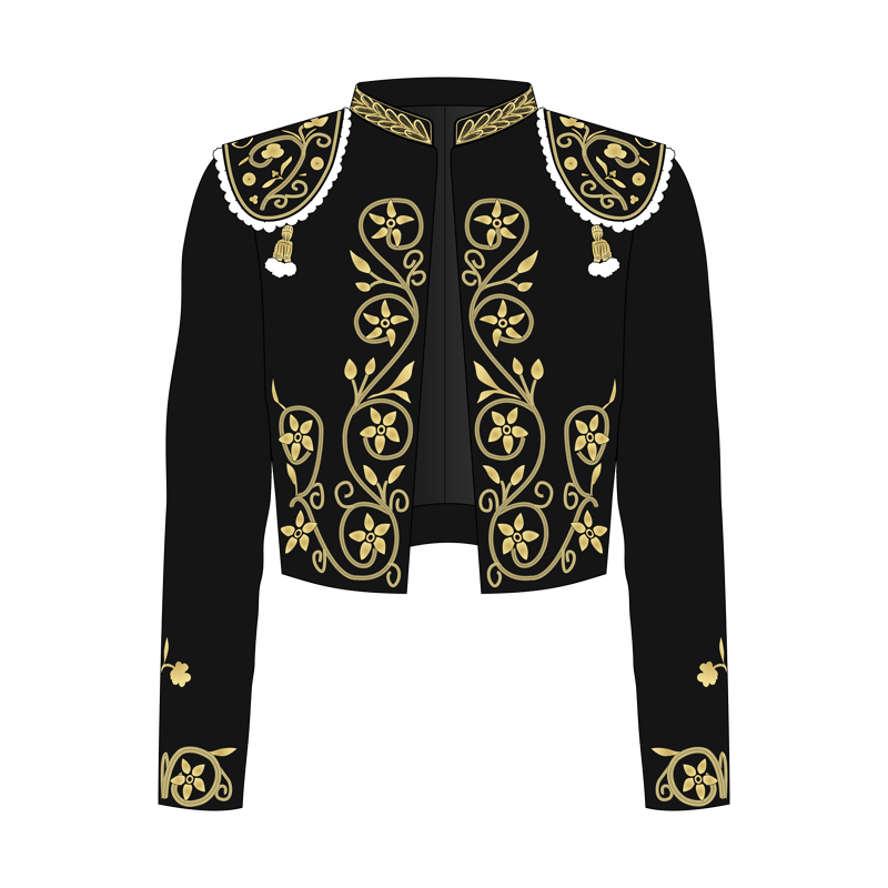 マタドールジャケット(matador jacket,toreador jacket)のイラスト