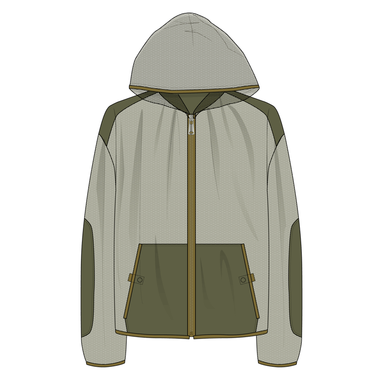 モスキートジャケット(mosquito jacket)のイラスト