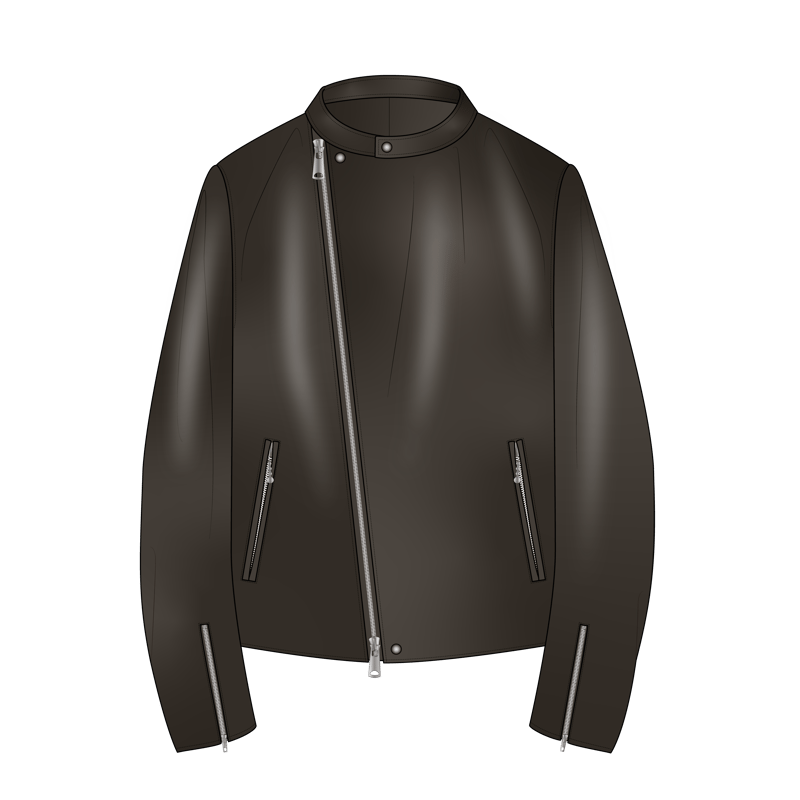 ライダースジャケット(rider's jacket)のイラスト