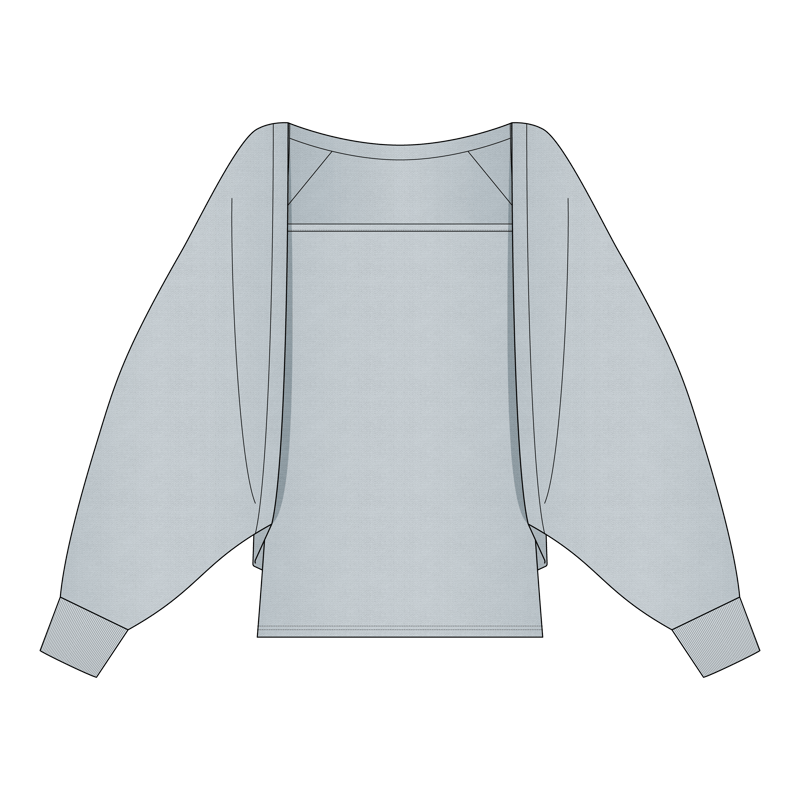 アンサンブル(ensemble,twin knit)のイラスト