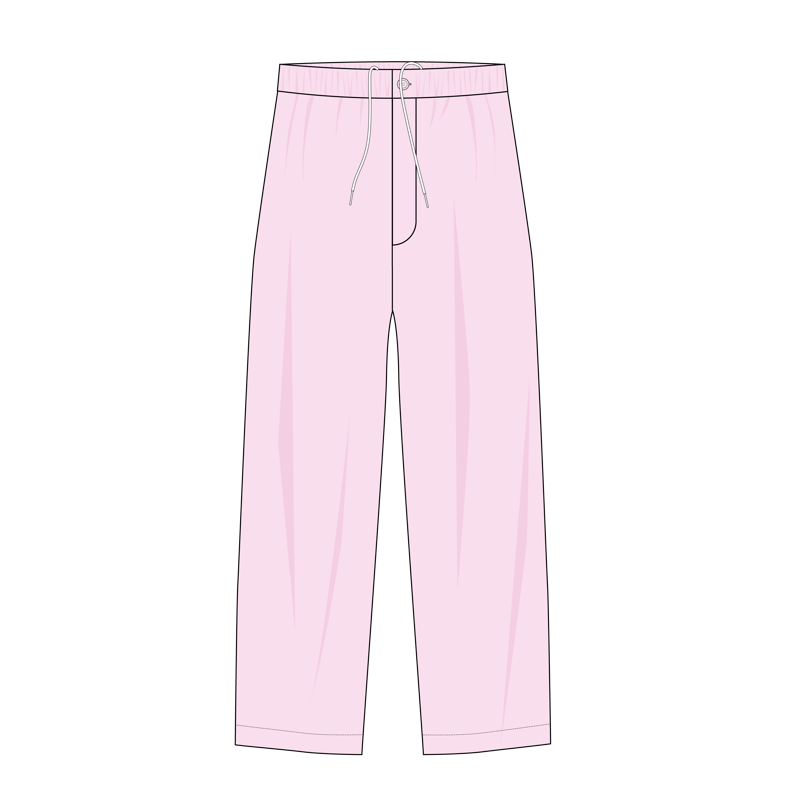 イージーパンツ(easy pants)のイラスト