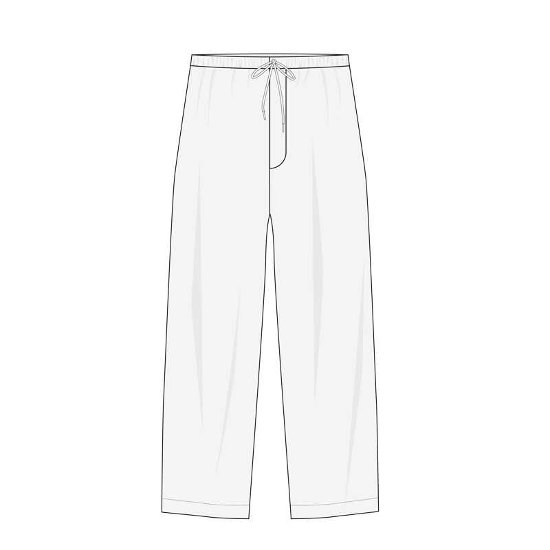 ウインドパンツ(wind pants)のイラスト