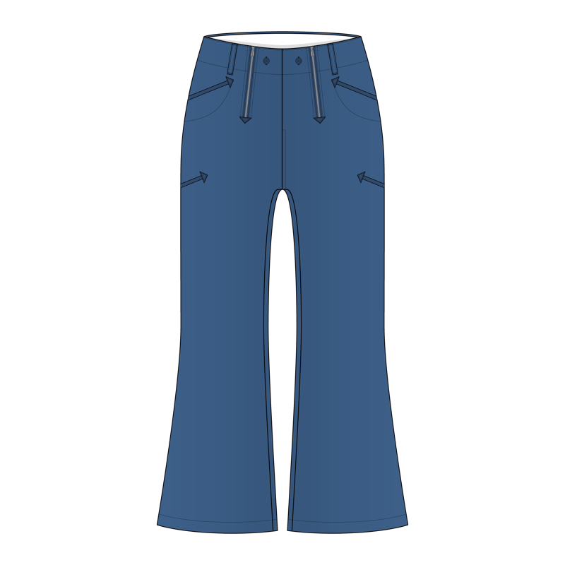 エレファントパンツ(elephant pants)のイラスト