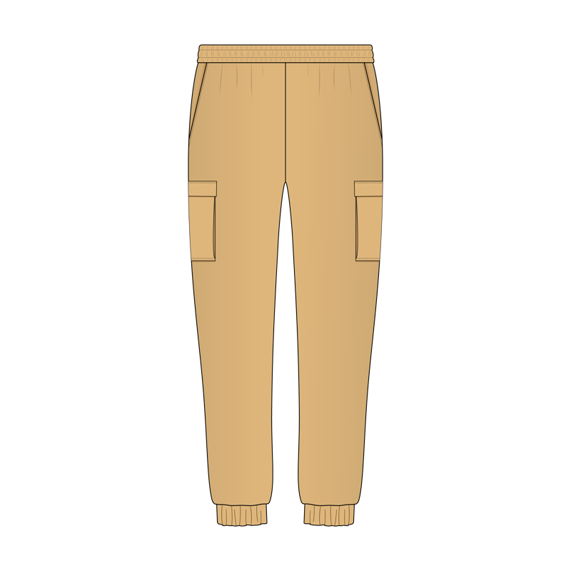 ジョガーパンツ(jogger pants)のイラスト