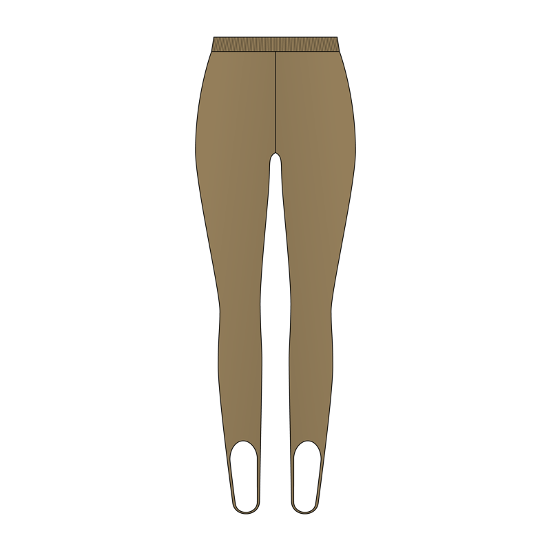 トレンカ(stirrup leggings)のイラスト