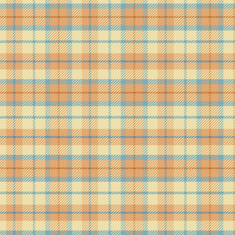 タータンチェック(tartan check)のイラスト