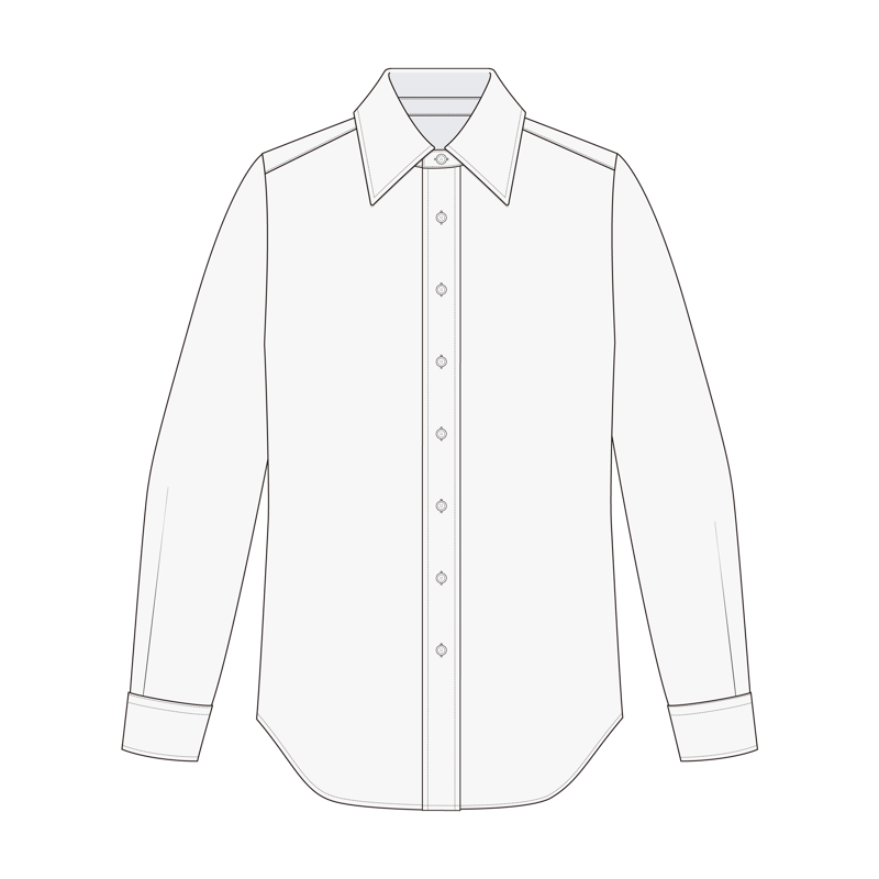 ダブルデューティシャツ(double duty shirt)のイラスト