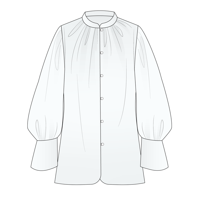 ブラウス(blouse)のイラスト