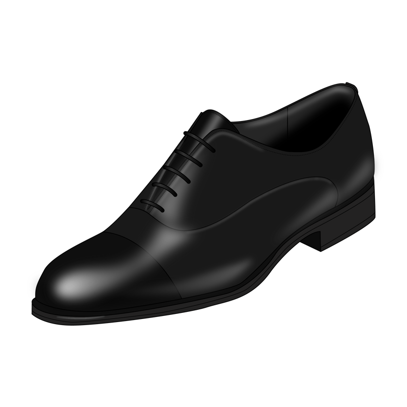 オックスフォードシューズ(Oxford shoes)のイラスト