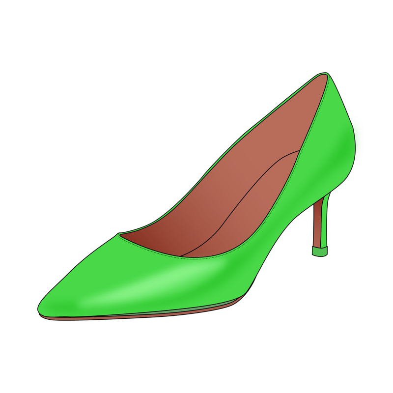 パンプス(pumps)のイラスト