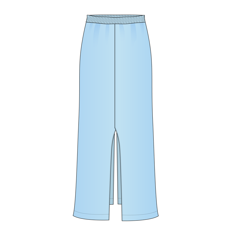 パンツスカート(pants skirt)のイラスト