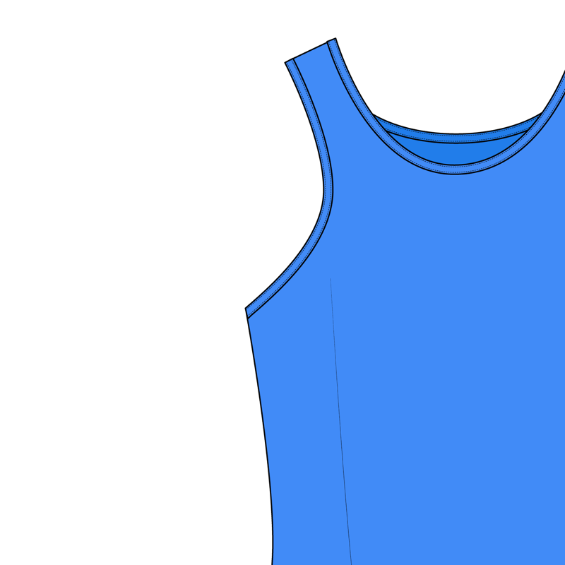 アメリカンアームホール(american armhole)のイラスト