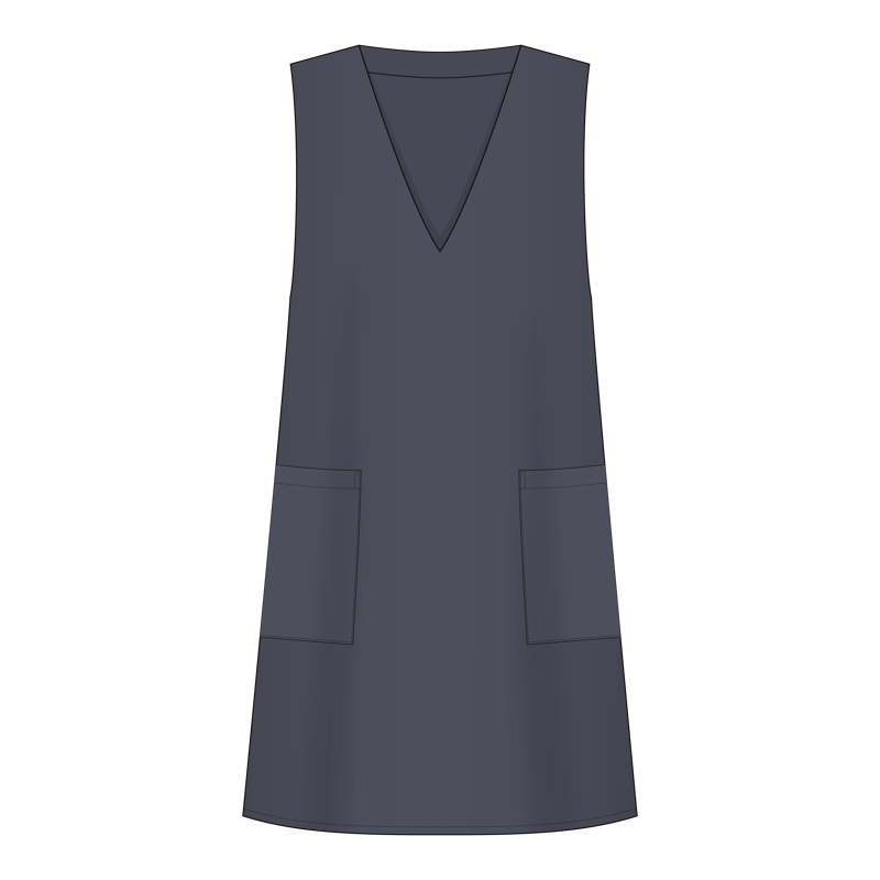 チュニックベスト(tunic vest)のイラスト