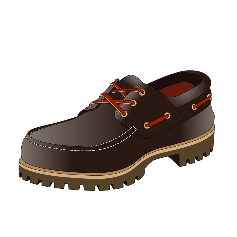 デッキシューズ(deck shoes)のイラスト