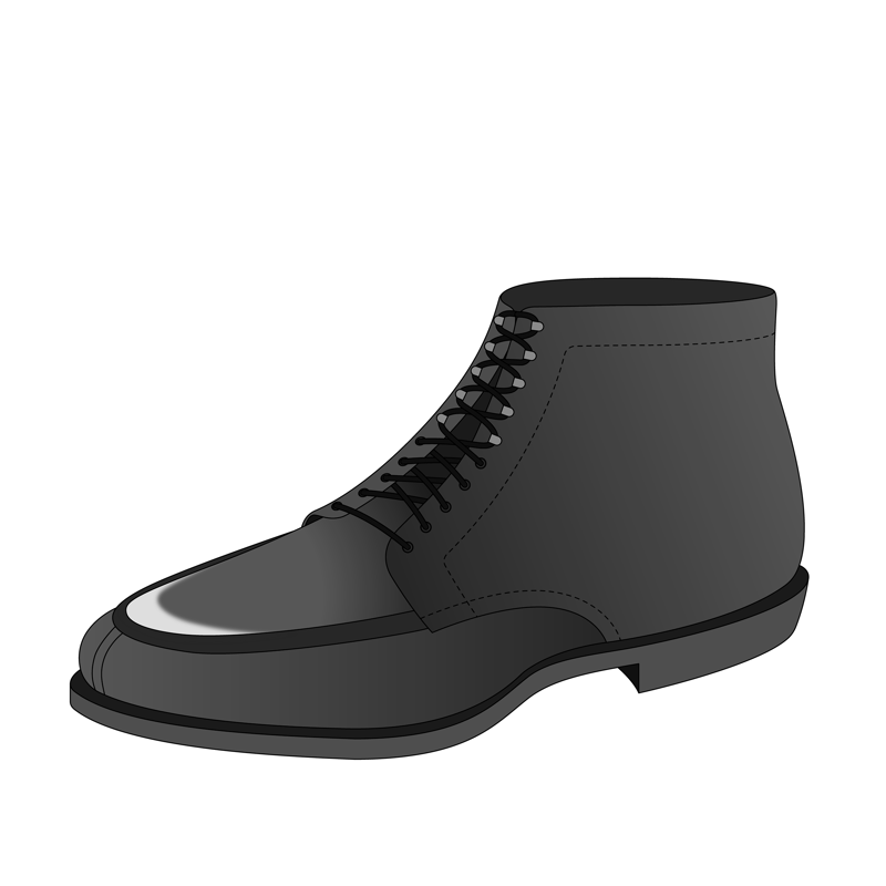 タンカーブーツ(tanker boots)のイラスト