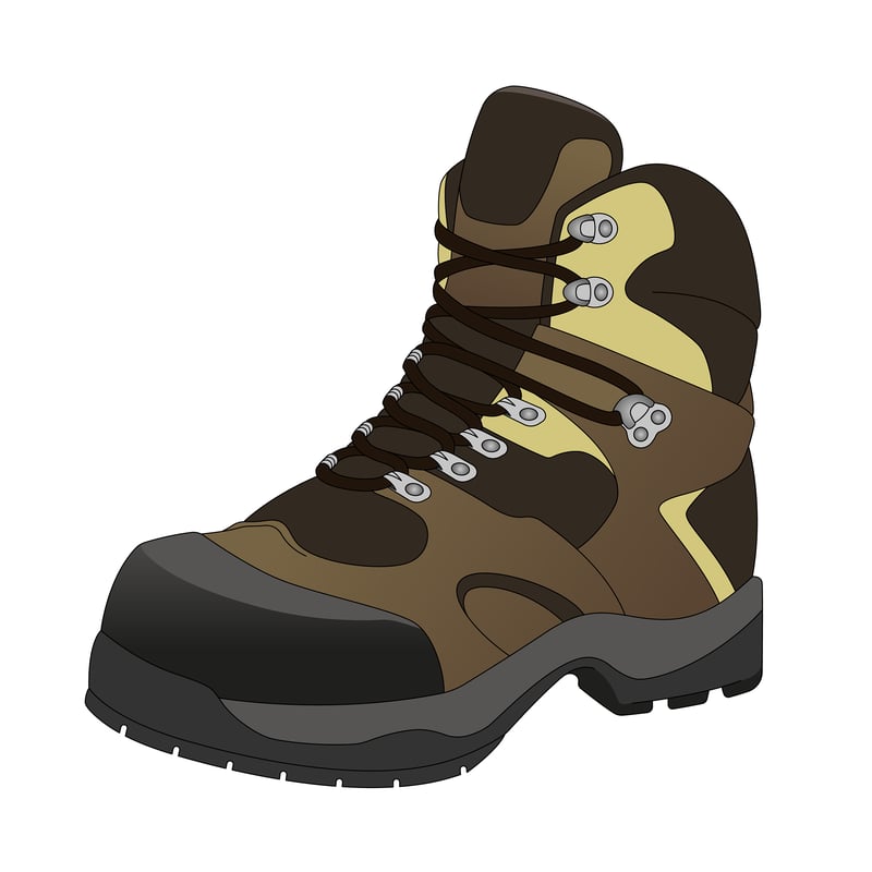 トレッキングシューズ(trekking shoes)のイラスト