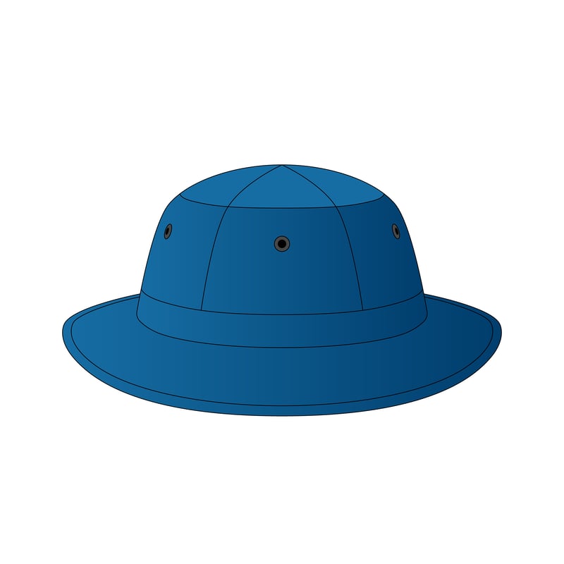クルーハット(crew hat)のイラスト