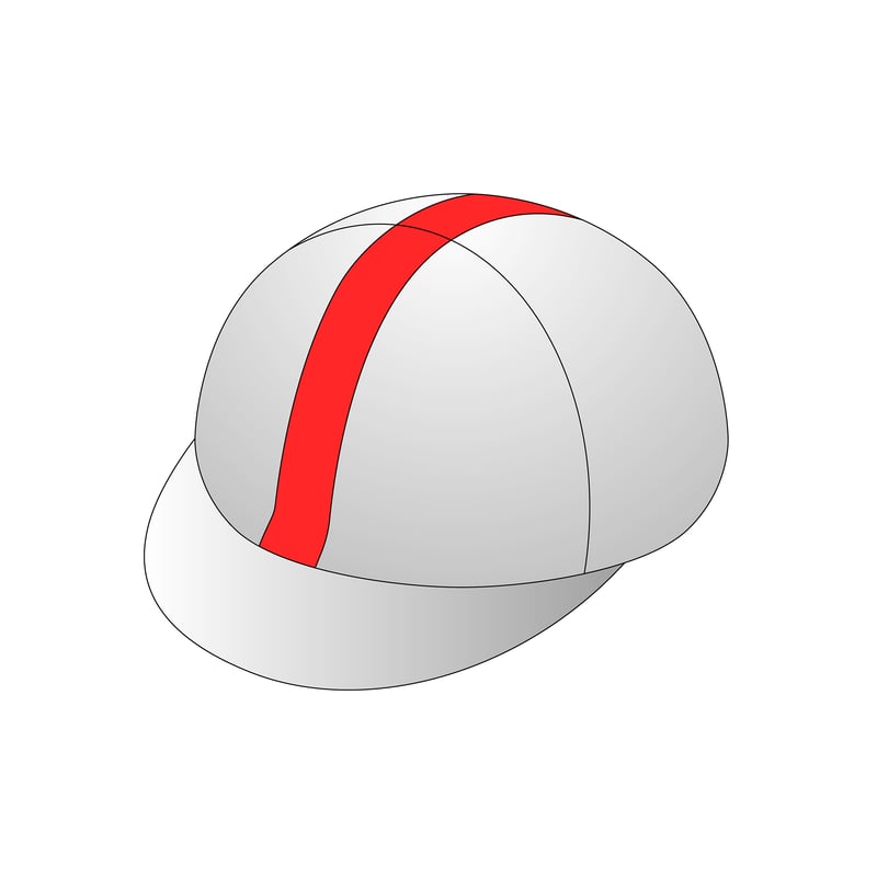 サイクルキャップ(cycling cap)のイラスト