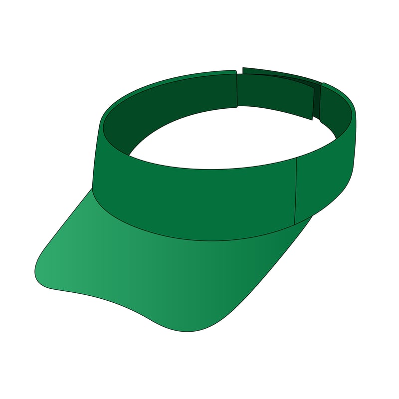 サンバイザー(sun visor)のイラスト