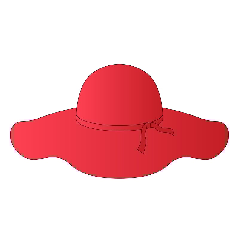 スラウチハット(slouch hat)のイラスト