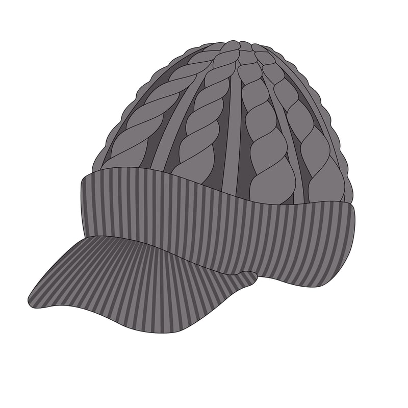 オスロ(jeep cap)のイラスト