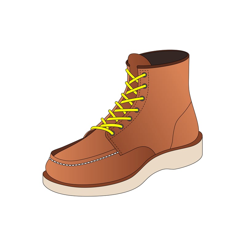 ワークブーツ(wook boots)のイラスト