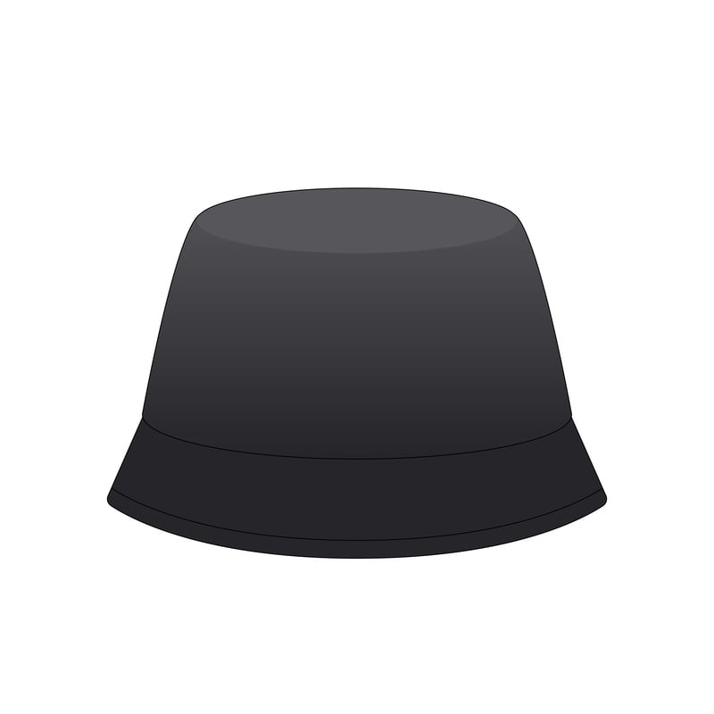バケットハット(bucket hat)のイラスト