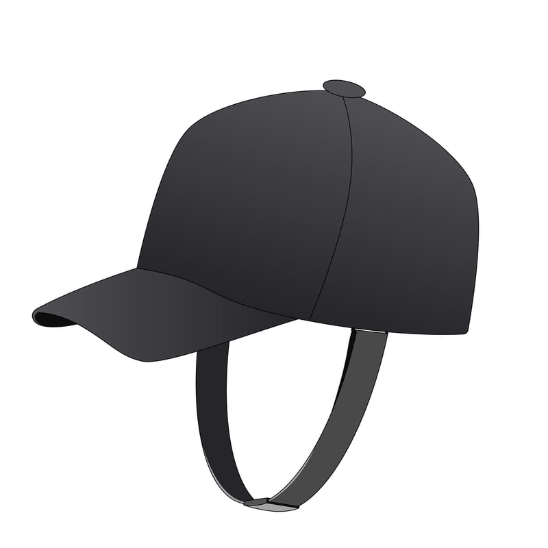 ハンティングキャップ(fox hunting cap)のイラスト