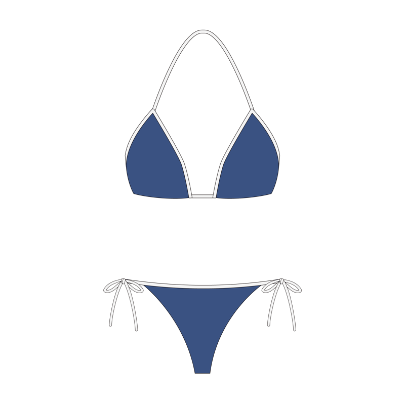 タイサイドビキニ(tie side bikini)のイラスト