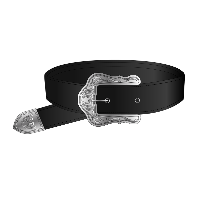 ウエスタンベルト(western belt)のイラスト