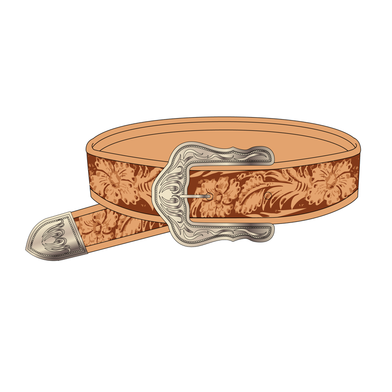 カービングベルト(carving belt)のイラスト