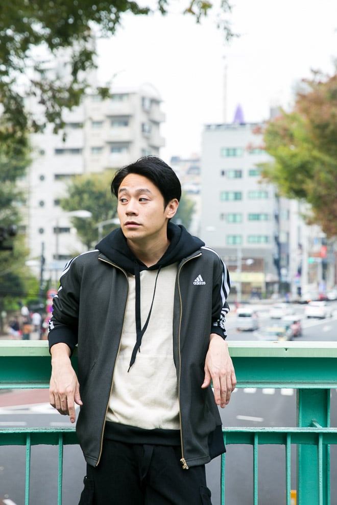adidas デニム　ジャージ adidas - adidas デニム風ジャージの通販 by napo's shop