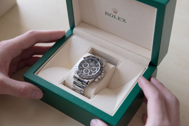 ロレックスの「デイトナ116500LN:OYSTER PERPETUAL COSMOGRAPH DAYTONA 116500LN」