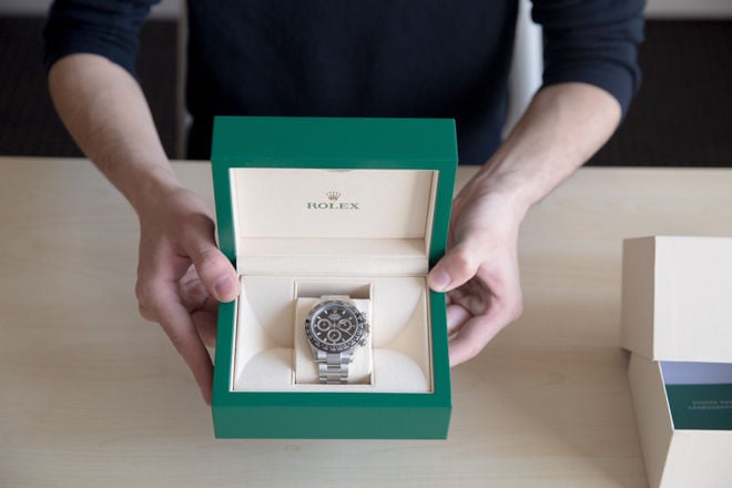 ロレックスの「デイトナ116500LN:OYSTER PERPETUAL COSMOGRAPH DAYTONA 116500LN」