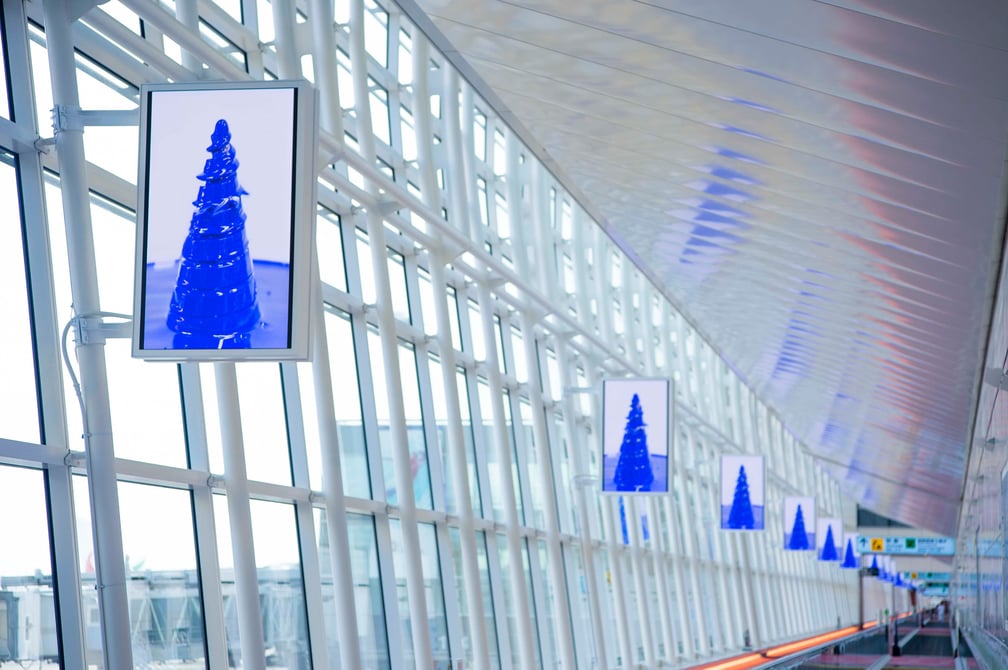 羽田空港コンコース