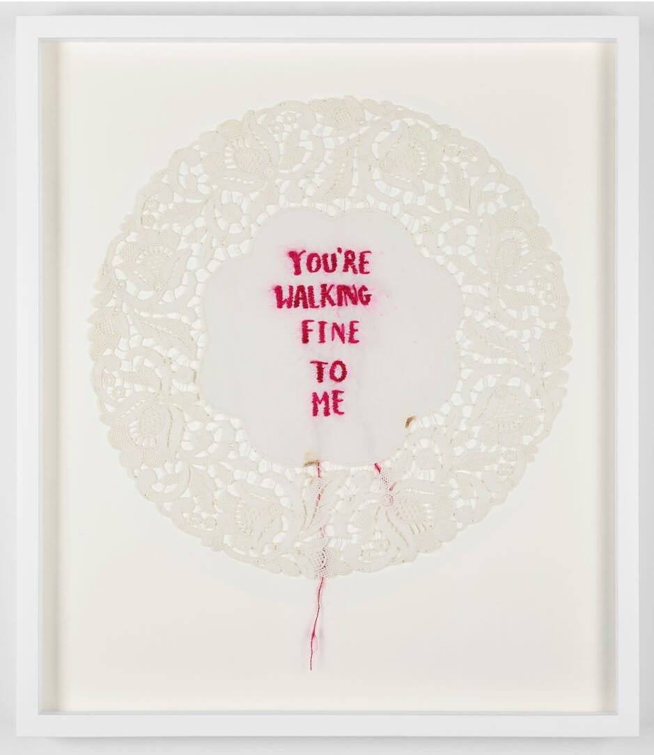 Zoe Buckman, kissing my teeth, 2020, Photo: Jason Mandella, courtesy the artist and Pippy Houldsworth Gallery, London