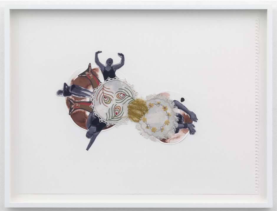 Zoë Buckman, Mama Radha Sally and me, 2020, Photo: Todd White, courtesy the artist and Pippy Houldsworth Gallery, London