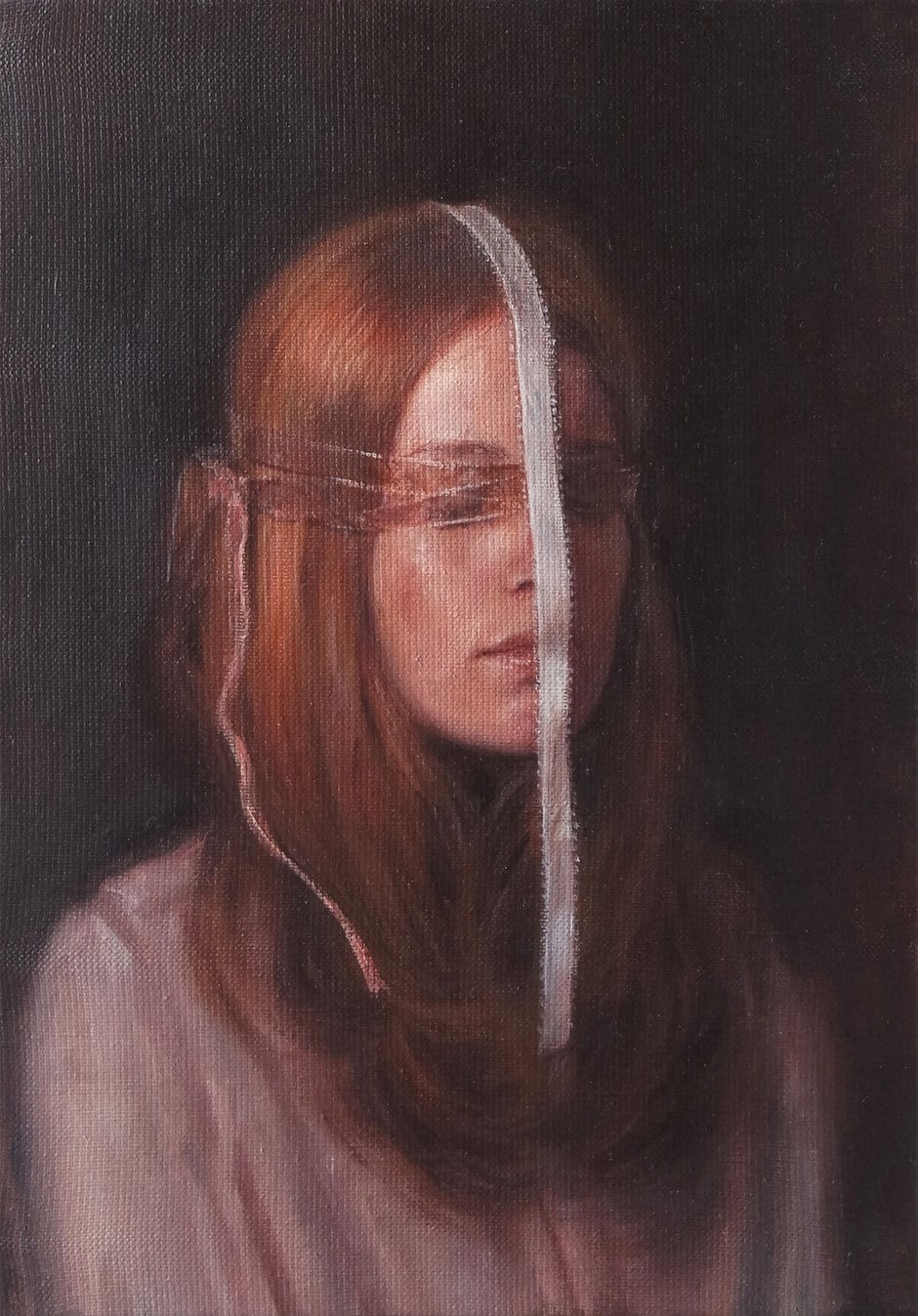 Anna Madia, Istar,2020, oil on linen, 33x24cm ©️CROSSART