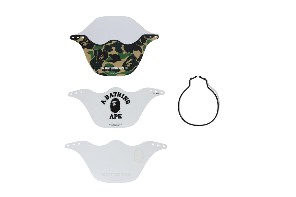 A BATHING APE フェイスシールド