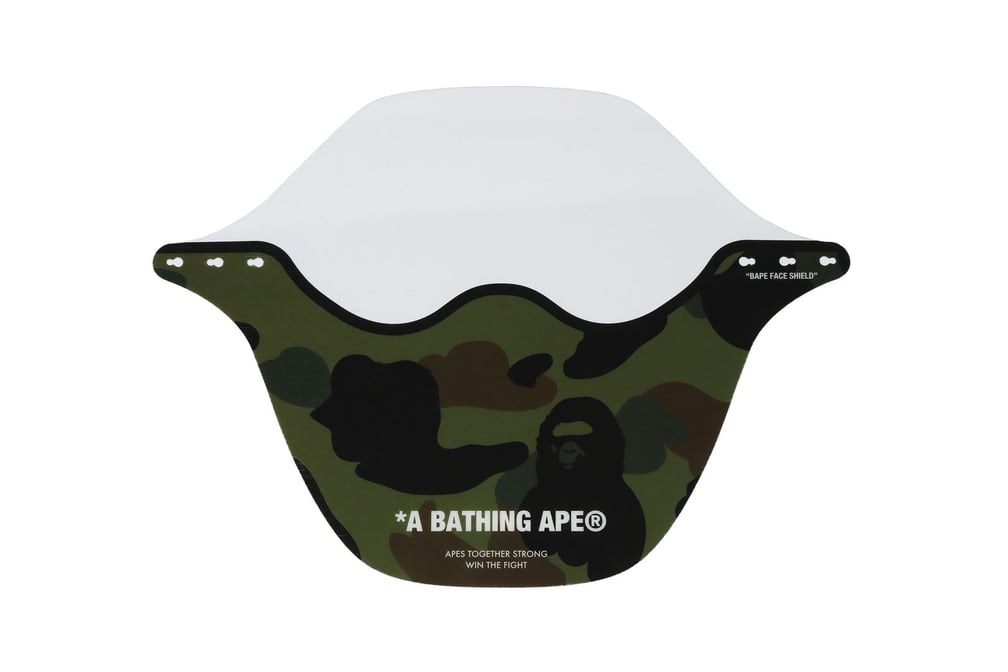 A BATHING APE フェイスシールド