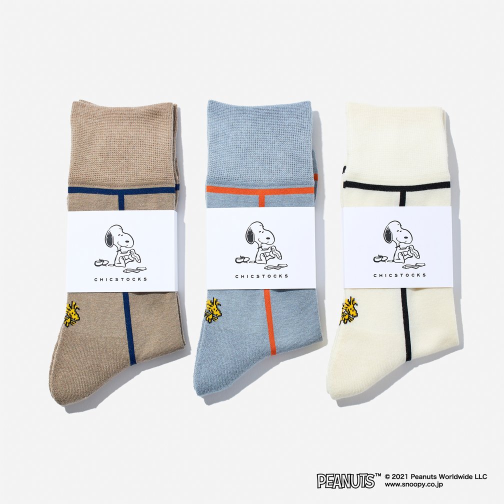 SNOOPY×CHICSTOCKS
