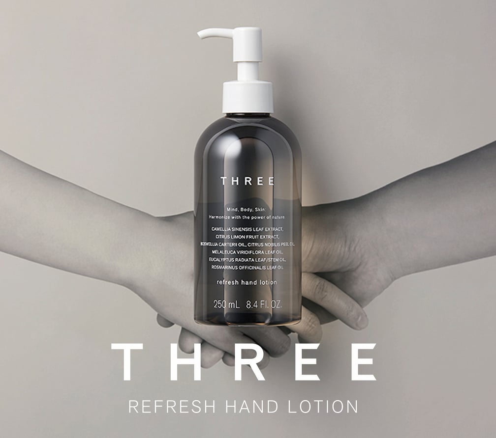 THREE リフレッシュ ハンドローション