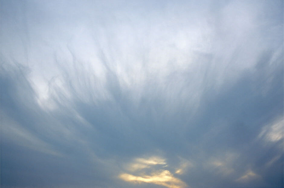 Nan Goldin, Sunset like hair, Sate, France, 2003, Archival pigment print, 27 x 40 in. (68.6 x 101.6 cm)(22070)