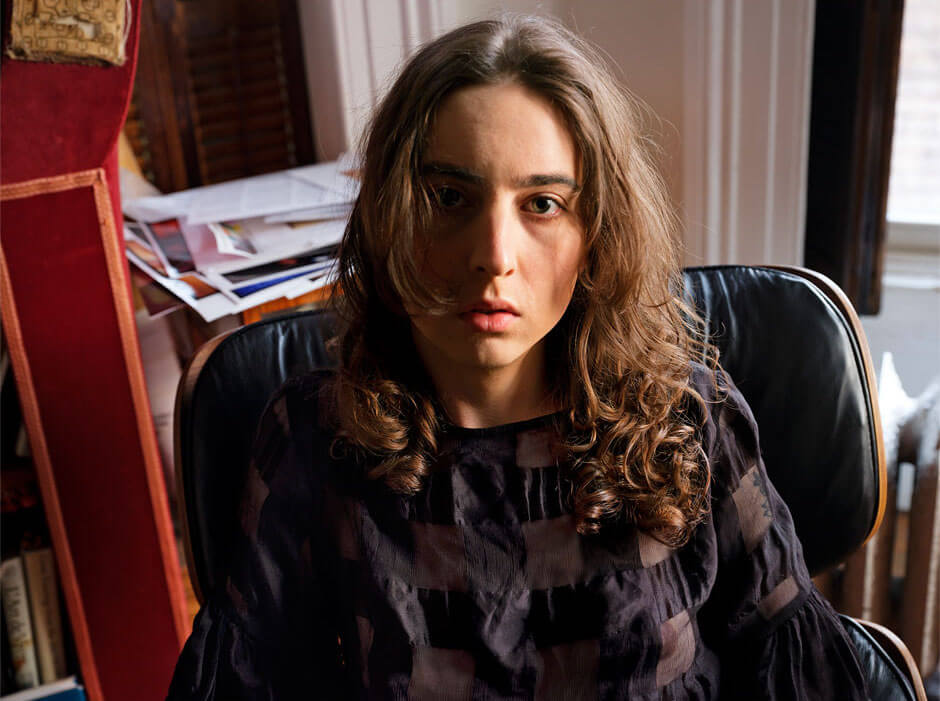 Nan Goldin, Thora at home, Brooklyn, NY, 2020, Dye Sublimation on Aluminium, 30 x 40 in. (76.2 x 102 cm)(24103)