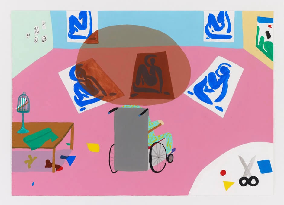 Peter McDonald Pink Blue Nudes