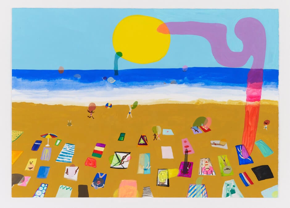 Peter McDonald Beach Scene