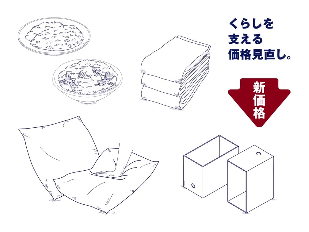 無印良品 価格改定