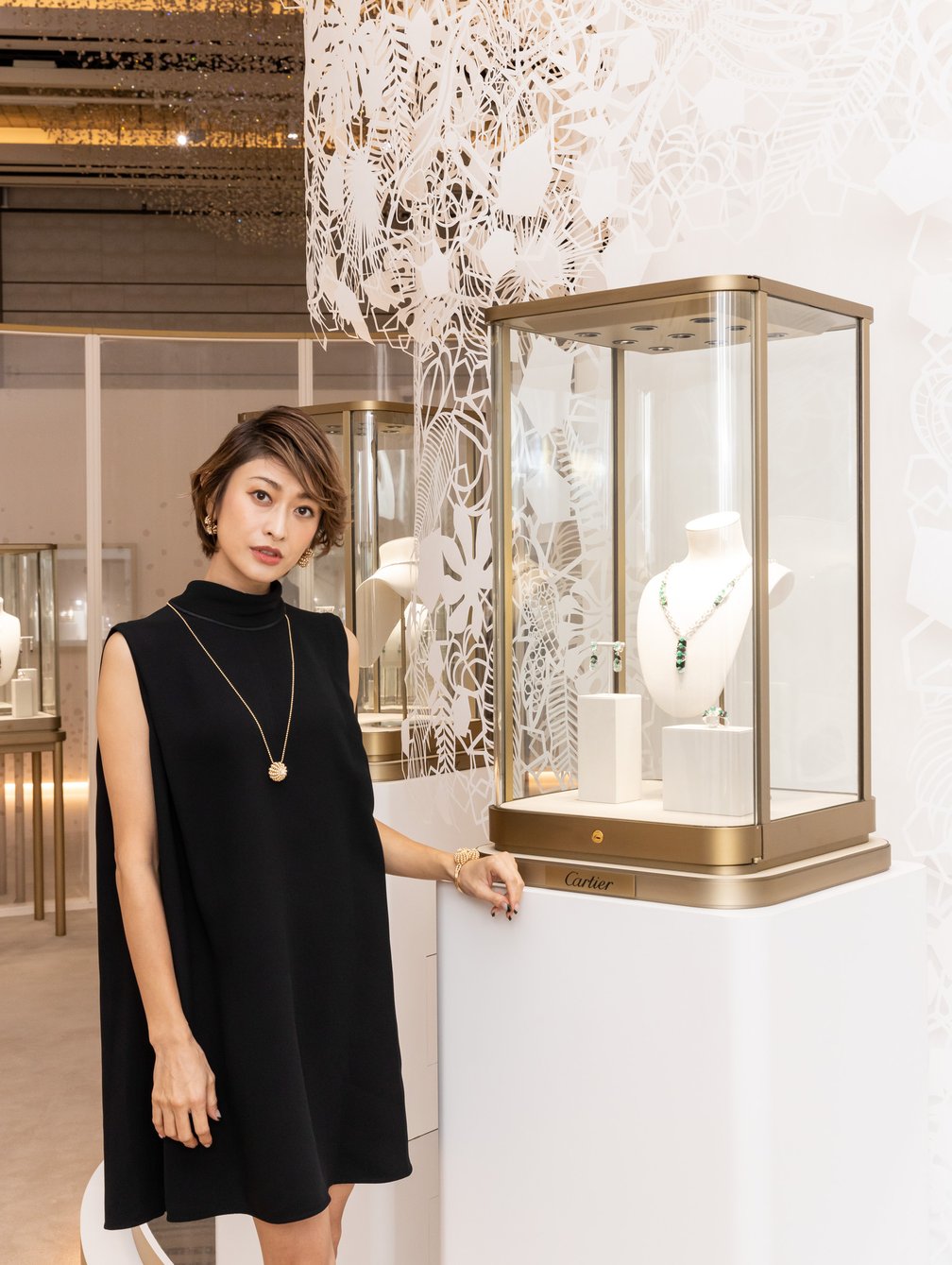 山田優 カルティエジュエリー